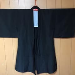 【法衣】美品 黒色 七条袈裟 法要 葬儀 仏具 僧侶 葬儀 装束 法衣 井筒謹製のサムネイル