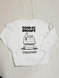 UNIQLO UT スヌーピー スウェット 長袖 ホワイト Mサイズ