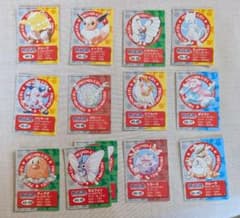 初期ポケモンキッズ　付属カード 12枚セットのサムネイル
