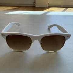 Ray-Ban サングラス ホワイトフレーム ⑥のサムネイル