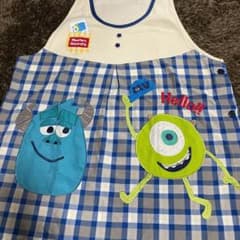 ◎最終値下げ◎エプロン　モンスターズインク　保育士のサムネイル