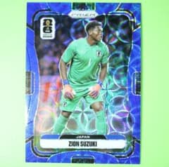 스즈키 아야 Panini Soccer 월드컵 블루 초이스 카드 일본 대표