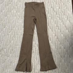 ZARA  リブパンツ　新品　タグ付き　130㎝のサムネイル