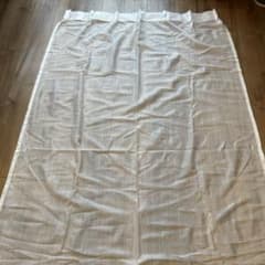 《美品》ニトリ　レースカーテン　Nリーガ　幅105（下部130）×丈195 2枚のサムネイル