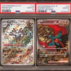 ⑦ PSA10 2連番 トドロクツキex SAR レアコイルAR ワンオーナー品 ⑦ PSA10 2連番 トドロクツキex SAR レアコイルAR ワンオーナー品