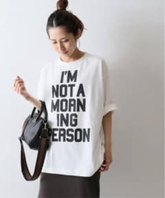 タグ付き未使用FRAMeWORK BIG ロゴ Tシャツ プルオーバー ホワイト タグ付き未使用FRAMeWORK BIG ロゴ Tシャツ プルオーバー ホワイト