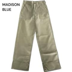 マディソンブルー BAKER PANTS ベイカー ワークパンツ カーキオリーブ