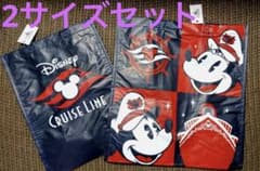 新品 未使用 タグ付 ディズニークルーズ 限定 2サイズ セット エコバッグのサムネイル