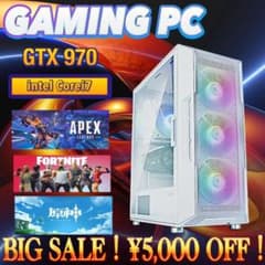 売り尽くし特大セール！】Core i7&GTX970 ゲーミングPC！A08 - メルカリ