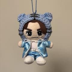 Travis Japan はぴぬい用ぬい服　トラボンネット　オーダーページ Travis Japan はぴぬい用ぬい服 リボントラボンネット パステルブルー