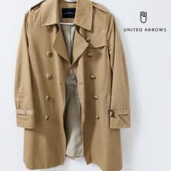 UNITED ARROWS トレンチコート ベージュ　36サイズ ベルト無しのサムネイル