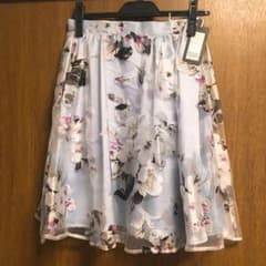 新品・タグ付 EDDY GRACE フラワー オーガンジー スカートのサムネイル