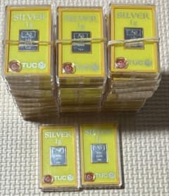 TUC 景品 銀製1gバー 32枚セット 999.0純度 - メルカリ