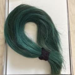 グリーン系 エクステ ヘアピースのサムネイル