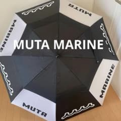 【新品.未使用】mutaムータマリン日雨兼用UVアンブレラ ショルダーカバー付き 新品.未使用】mutaムータマリン日雨兼用UVアンブレラ ショルダーカバー