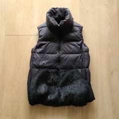 BLANC basqueブランバスク ダウンベスト 美品 - メルカリ