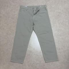 H&M RELAXED CROPPED チノパンツ ベージュ 33インチのサムネイル