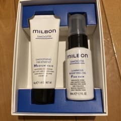 MILBON スムージングヘアトリートメント50gボディファイングオイル50mlのサムネイル