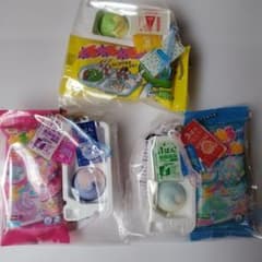 ねるねるねるね リアルミニチュア　キーホルダー　全3種セット　タイトー限定