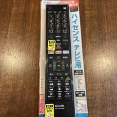ELPA RC-TV19HS ハイセンステレビ用リモコンのサムネイル