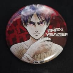 進撃の巨人 浅野恭司 原画展2017 缶バッジ エレン - メルカリ