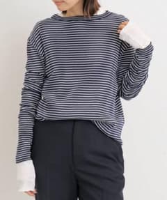 アパルトモン BORDER RIB LONGSLEEVE T-SHIRT - メルカリ