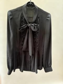 TO BE CHIC★リボン長袖ブラウス★Mサイズのサムネイル