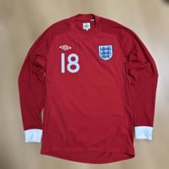 UMBRO イングランド代表 長袖 ユニフォーム 18番 ベッカム 正規品