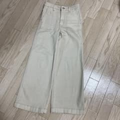美品ホワイトワイドパンツのサムネイル