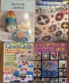 パッチワーク通信５冊➕キルトジャパンなど パッチワーク通信5冊➕キルトジャパンなど Quilts Japan（キルト