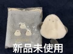 もこもこ巾着　シマエナガ