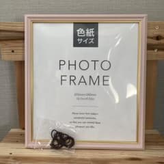 色紙サイズ フォトフレーム 額縁 写真立て 命名書