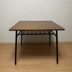 たのメル便or直接引き取り】ニトリ ブラウン 正方形ダイニングテーブル