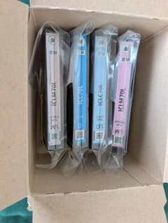 新品】EPSON 純正インクカートリッジ IC6CL70L 6色パック中の4色