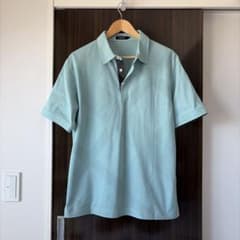 新品 タグなし BLACK LABEL ミントグリーン ポロシャツ L - メルカリ