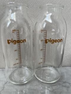 pigeon 哺乳瓶 ガラス製 200ml 2本セットのサムネイル