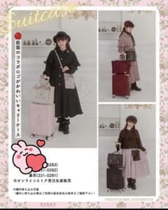 希少 青木美沙子 ニナス キャリー 受注販売 レッド♡ 希少 青木美沙子 ニナス キャリー 受注販売 レッド♡ - メルカリ