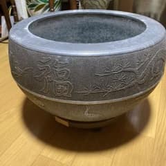 金属製火鉢 直径約42cm 金属製火鉢 直径約42cm - メルカリ