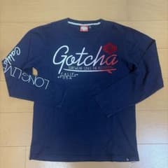Gotcha 長袖カットソー ネイビー Lのサムネイル