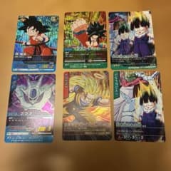 ドラゴンボールZ データカードダス 6枚セット - メルカリ