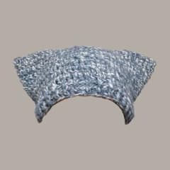 【ハンドメイド】猫耳ニット帽のサムネイル