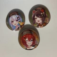 にじさんじ　缶バッジビスケット　さんばかのサムネイル