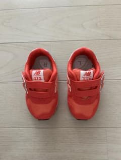 New Balance 313 赤色 キッズシューズのサムネイル