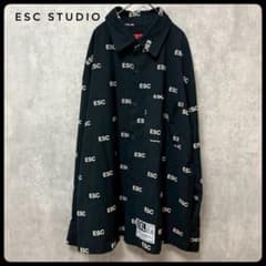 ESC STUDIO　美品　総柄シャツ　BTSメンバー着用デザイン　XXL