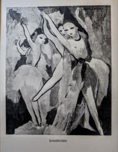 mマリ―・ロ―ランサンのエリオグラビュ−ル（腐蝕銅版画）1947年 oマリ―・ロ―ランサンのエリオグラビュ−ル（腐蝕銅版画）1947年 - メルカリ