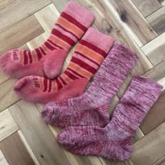【キッズ】モンベル　ノースフェイス　靴下　ソックスのサムネイル
