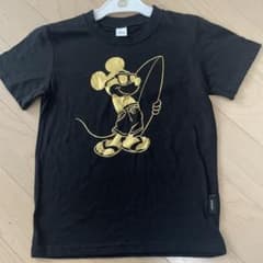 Disney 미키 마우스 T 셔츠 블랙 140