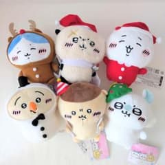 6점 컴플리트 치이카와 메리크리 봉제인형