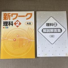 新ワーク 理科 2 カラー版 大日のサムネイル