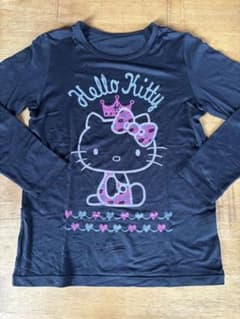 UNIQLO Hello Kitty ヒートテック 長袖Tシャツ 130のサムネイル